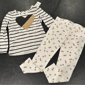 Epic Threads girl’s shirt & leggings ~ brand new with tags ~ size 4T.